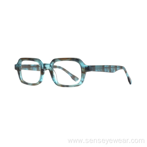 Vintage Design Square Mens Acetate Optical Frame